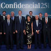 Los Reyes en la conmemoración de los 25 años del diario  'El Confidencial"