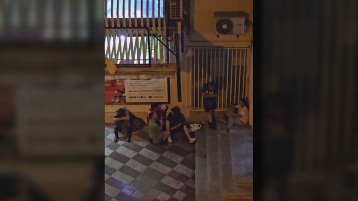 Botellones y molestias nocturnas junto a un centro comercial en Collado Villalba