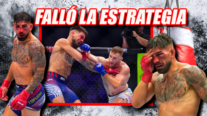 ¿Falló la estrategia de Topuria?