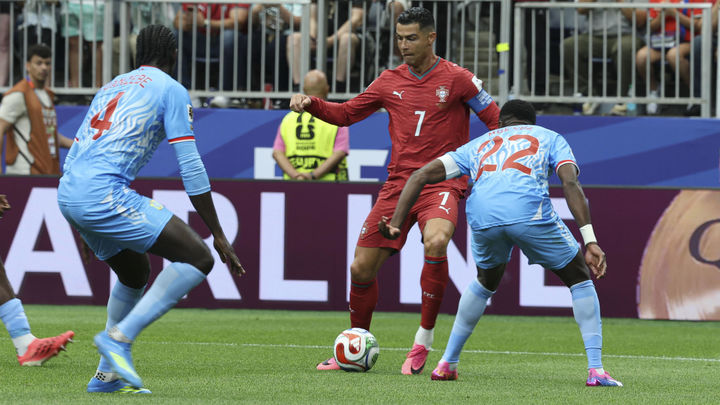 1-1. Portugal y Cristiano Ronaldo fallan contra la RD Congo