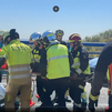 Grave accidente de tráfico con tres heridos en la M-40, en Pozuelo de Alarcón