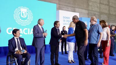 Madrid reconoce a los 272 jubilados de los servicios de seguridad y emergencia