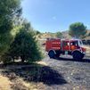 Extinguido un incendio en el Parque de la Marina de Sanse