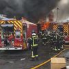 Extinguido el incendio en una chatarrería en Vicálvaro