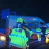Dos heridos graves tras perder el control de su motocicleta y chocar contra un coche en la M-407, en Humanes