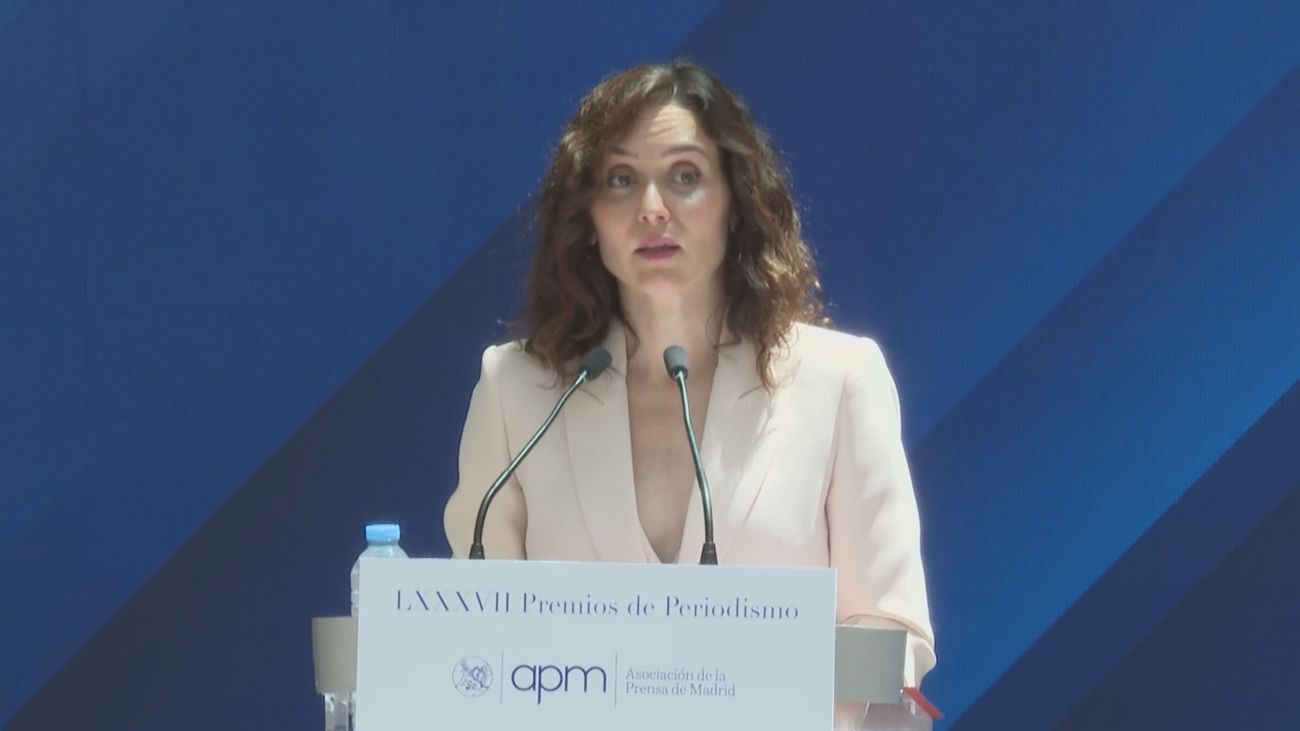 Ayuso: "Nadie tiene derecho a crear redes para proteger al poder"