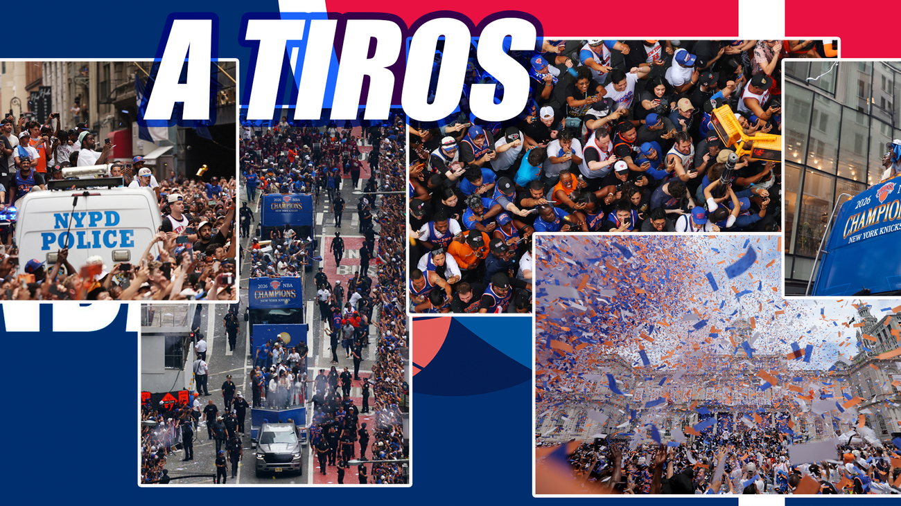 Multitudinario desfile de los Knicks en Manhattan que acabó a tiros