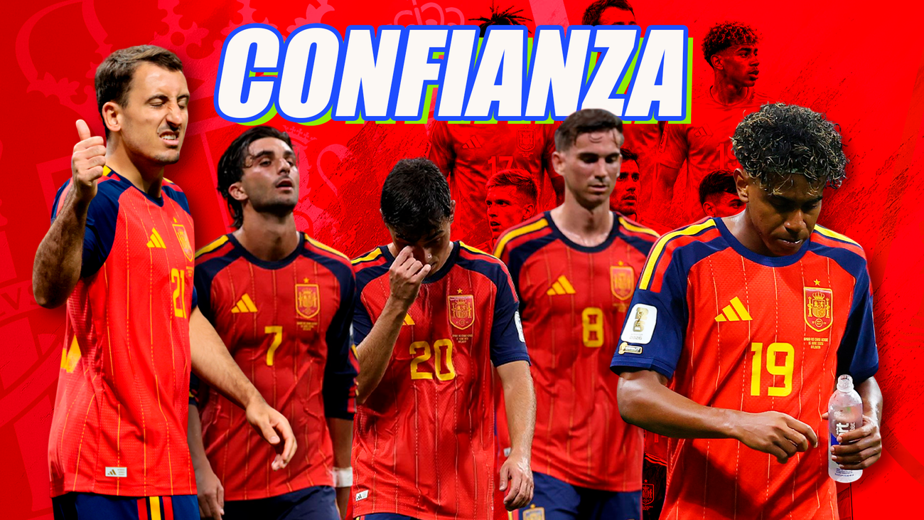 España no duda de su juego, confianza ciegaentre los jugadores