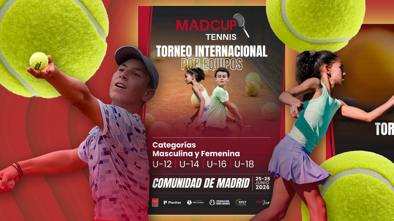 El tenis juvenil internacional se cita en MadCup Tennis