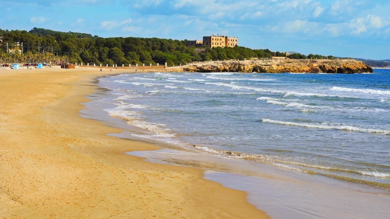 Playa de la Arrabassada, en Tarragona