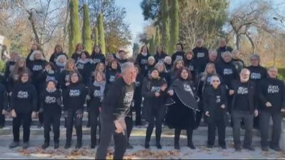 Más de 700 voces ponen música al casco antiguo de Collado Villalba con 'Coralba'