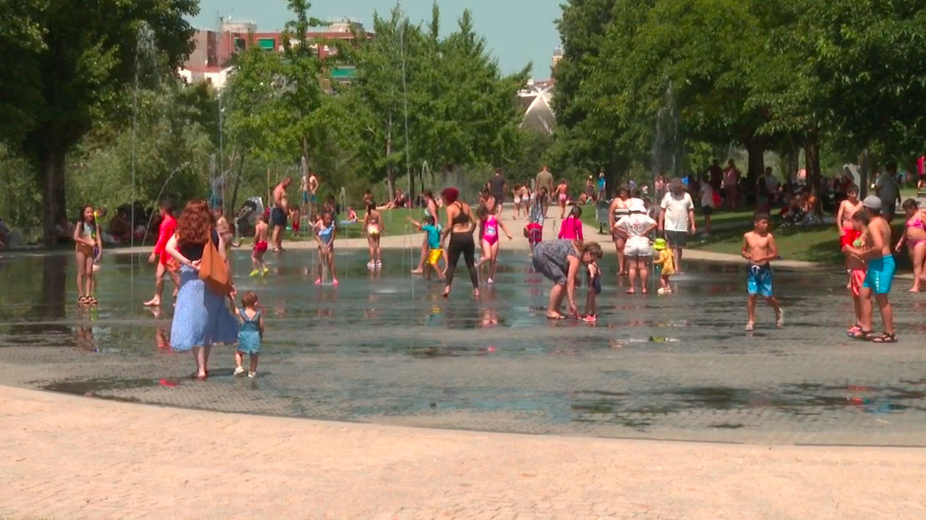Arranca el verano con calor asfixiante en Madrid y temperaturas que superan los 40 grados
