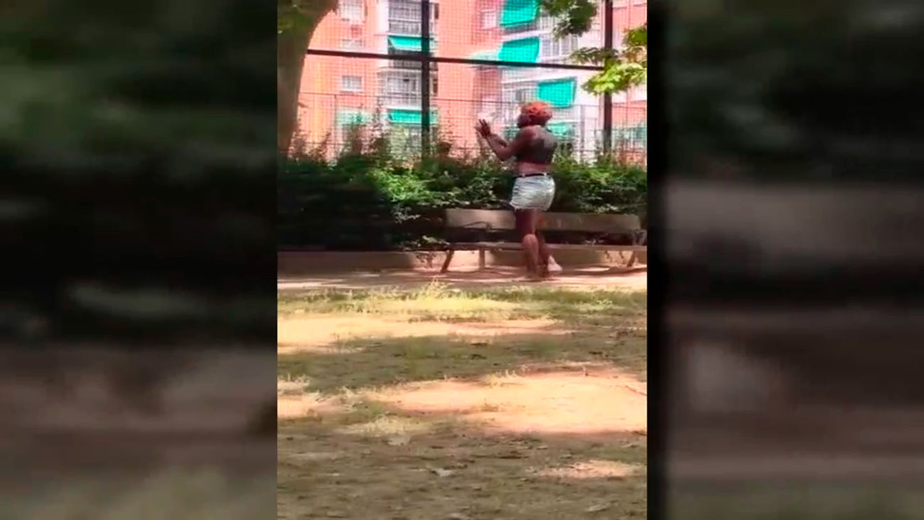Una mujer sin hogar pone en vilo a todo un barrio de Alcalá de Henares