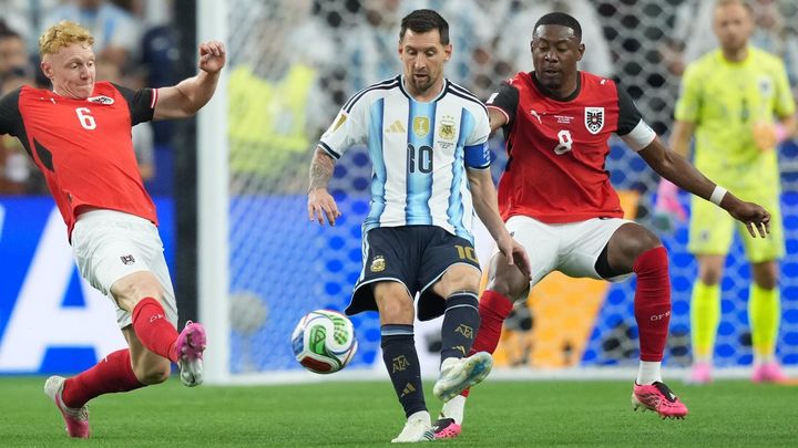 2-0. Messi rebasa la historia y doblega a Austria