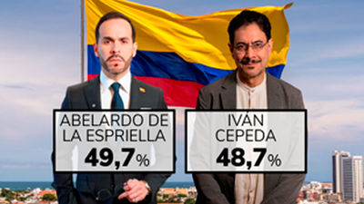 De la Espriella se proclama vencedor en Colombia por menos de un punto de diferencia