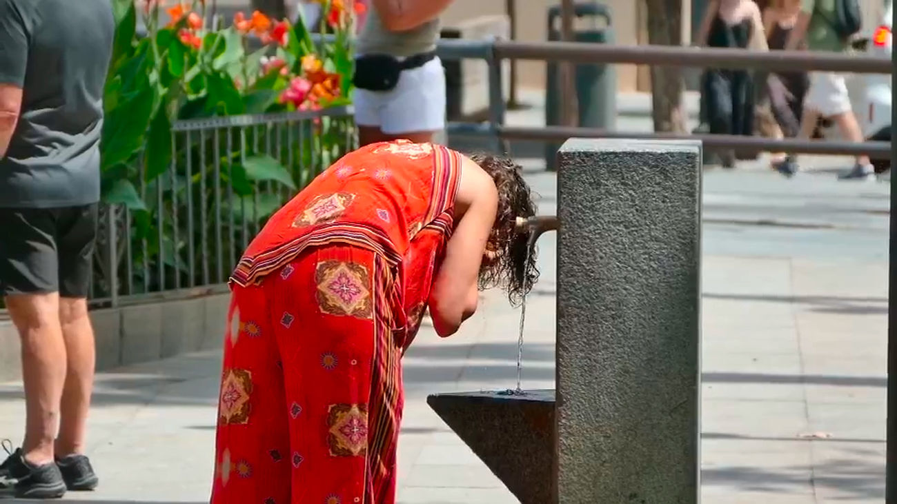 Calor extremo en Madrid con temperaturas superiores a los 40º hasta el jueves