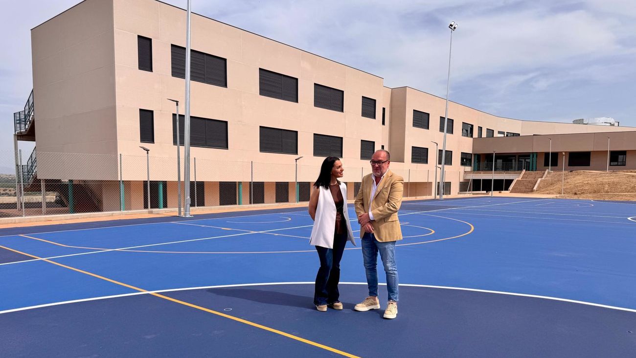Visita de obra al nuevo IES de Arroyomolinos