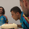 Día de cumpleaños en la Selección española con Rodri y Merino