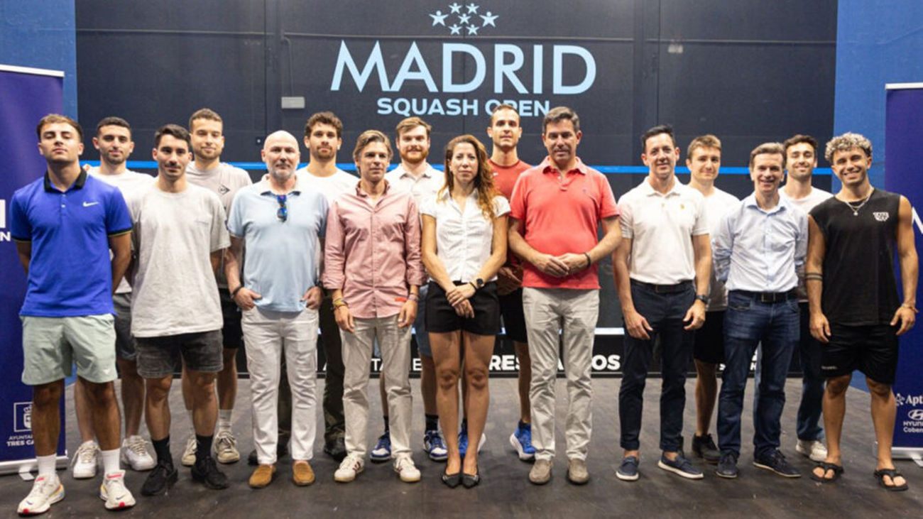 Tres Cantos acoge una nueva edición del torneo internacional Madrid Squash Open 2026