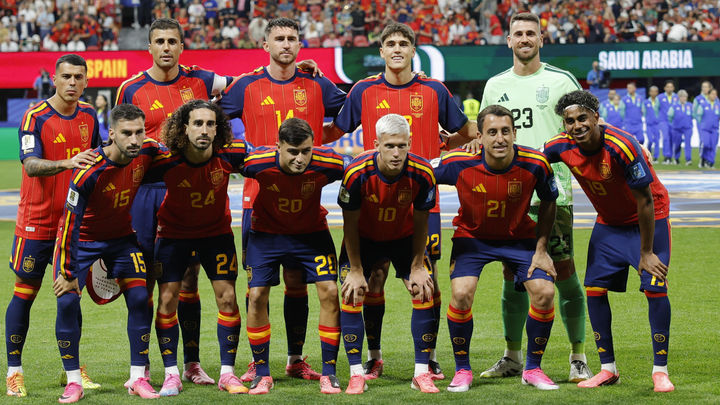 España: 2 partidos, 18 jugadores utilizados y 8 aún por debutar
