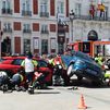 Madrid acoge un espectacular simulacro de rescate en la Puerta del Sol