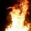Noche de San Juan en Madrid con sus hogueras y el riesgo alto de incendio