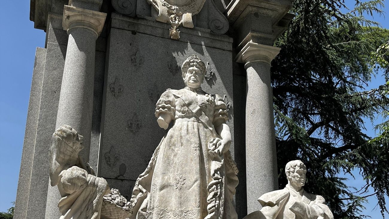 Monumento dedicado a 'La Chata' en Madrid
