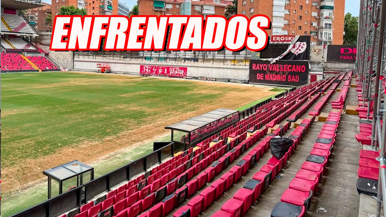 El Rayo Vallecano no acepta el proyecto de reforma del estadio de Vallecas: