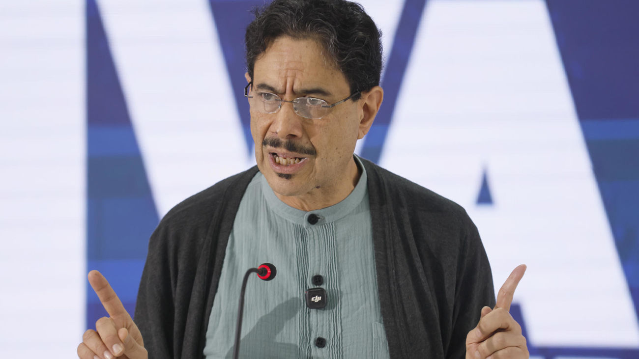 El candidato izquierdista Iván Cepeda