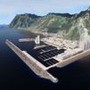 Recreación del plan urbanístico Eastside en Gibraltar