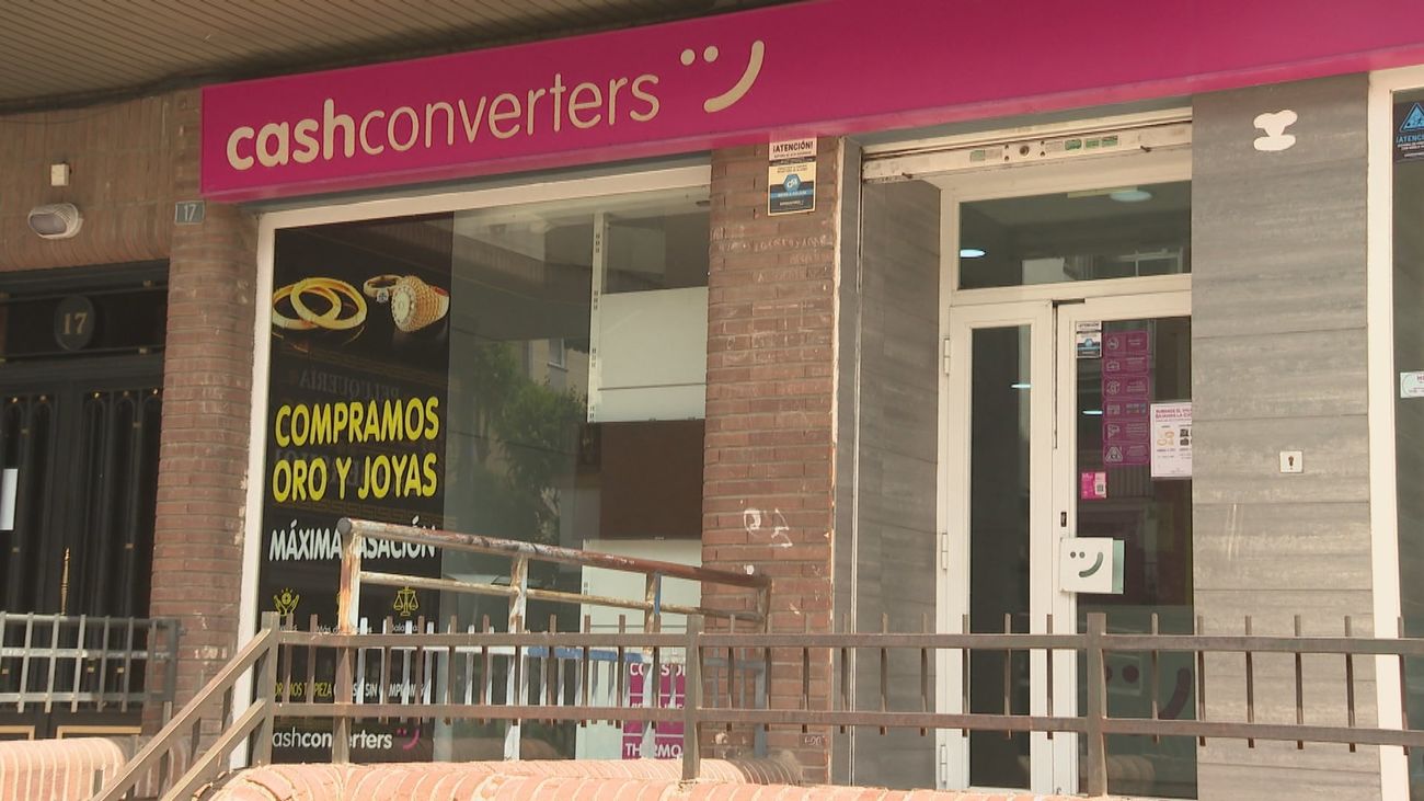 Un nuevo atraco de joyas, esta vez en una tienda de segunda mano de Móstoles