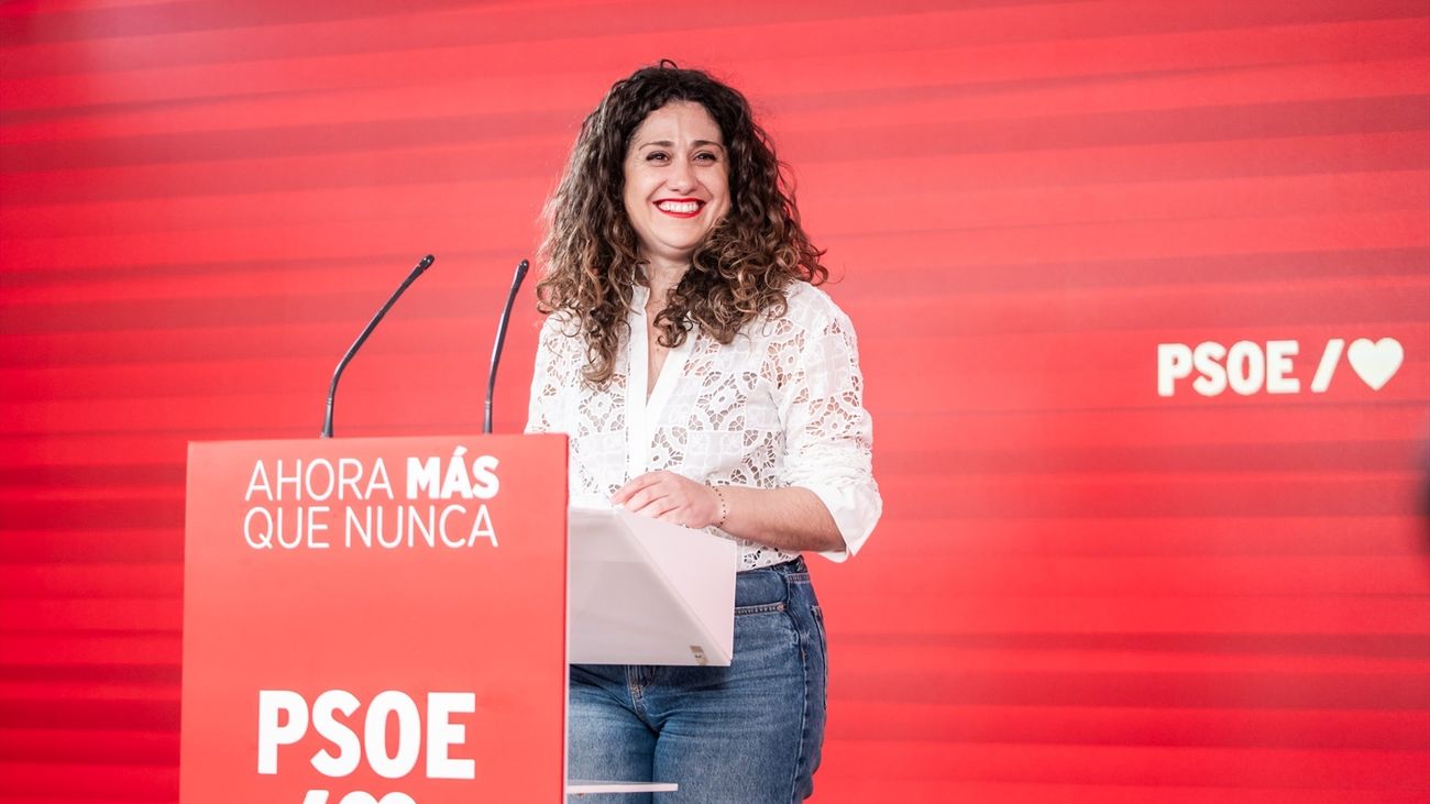 La portavoz adjunta de la Comisión Ejecutiva Federal del PSOE, Enma López