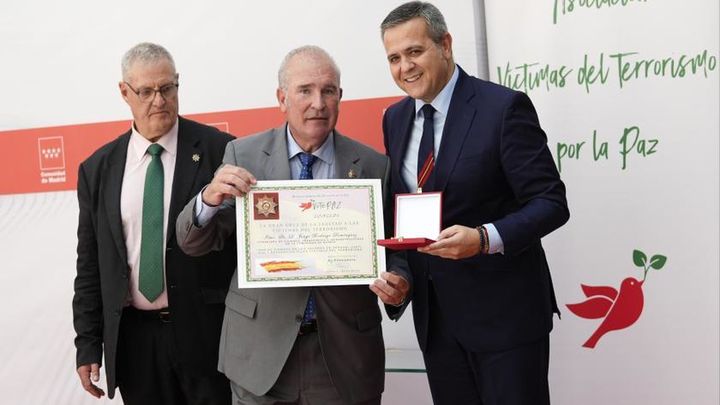 La Comunidad de Madrid, distinguida con la Gran Cruz de la Lealtad a las Víctimas del Terrorismo