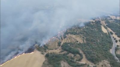 El Gobierno aragonés declara la alerta roja por el calor y los incendios
