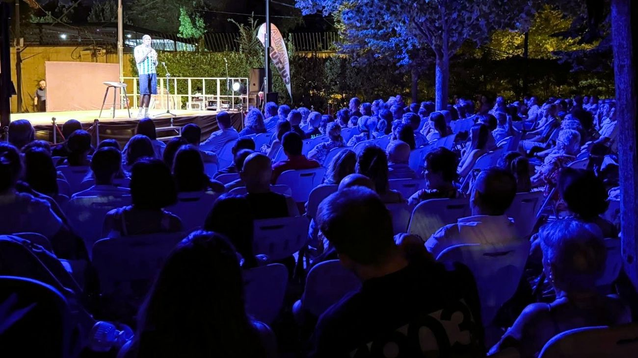 Una de las actuaciones en el Jardín Botánico de Parla