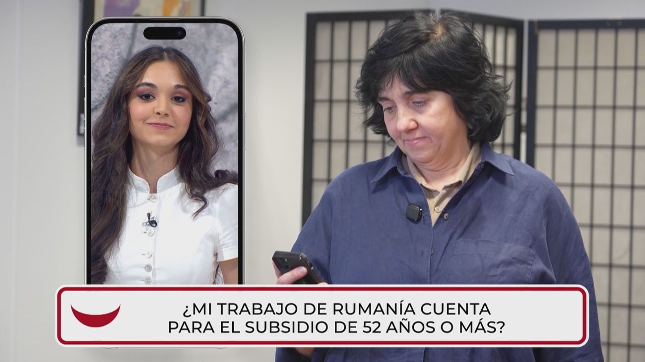 ¿Las cotizaciones de los trabajos realizados en Rumanía me sirven para acceder al subsidio para mayores de 52 años?