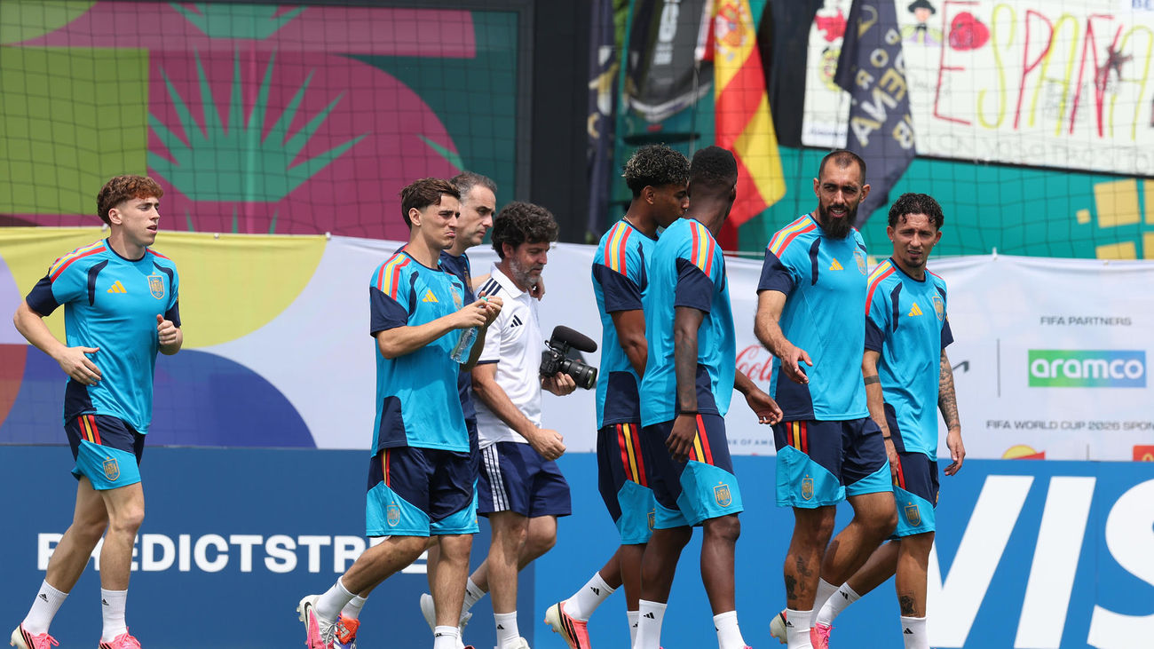 Entrenamiento de España