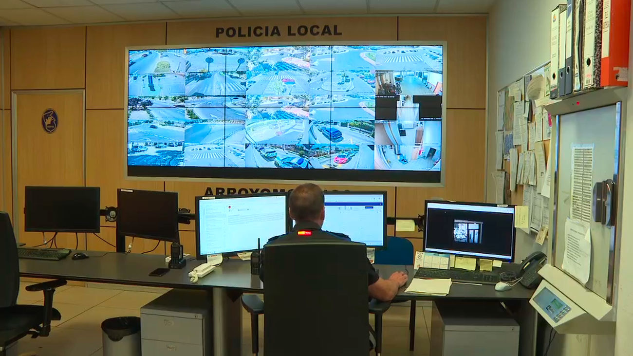 Arroyomolinos activa sus cámaras lectoras de matrícula