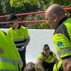 Grave un hombre de 60 años tras ser atropellado mientras trabajaba en un parking de Moratalaz