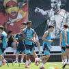 Laporte entrena con el grupo y apunta a titular ante Austria