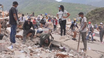 Suben a 1.719 los muertos y a 5.034 los heridos por el doble terremoto en Venezuela