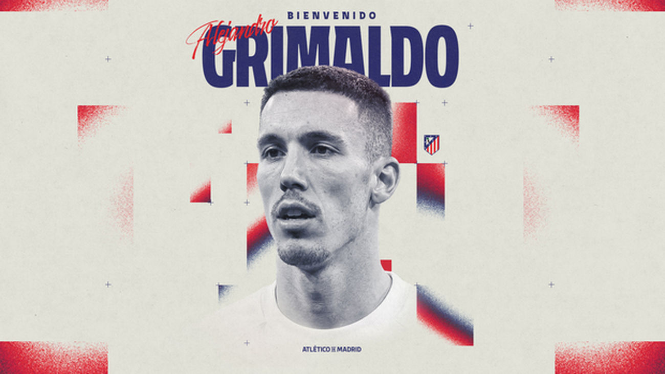 El Atlético anuncia a Grimaldo hasta 2030