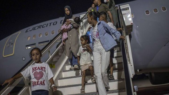 Llegan a Torrejón desde la Franja de Gaza 20 niños palestinos enfermos