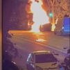 Un incendio afecta a varios contenedores en Villaverde