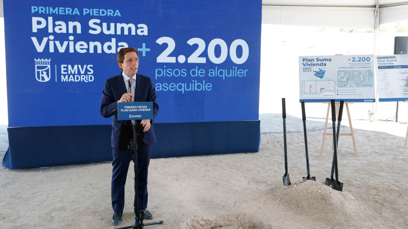 Madrid inicia la construcción de 446 viviendas de alquiler asequible en Los Berrocales