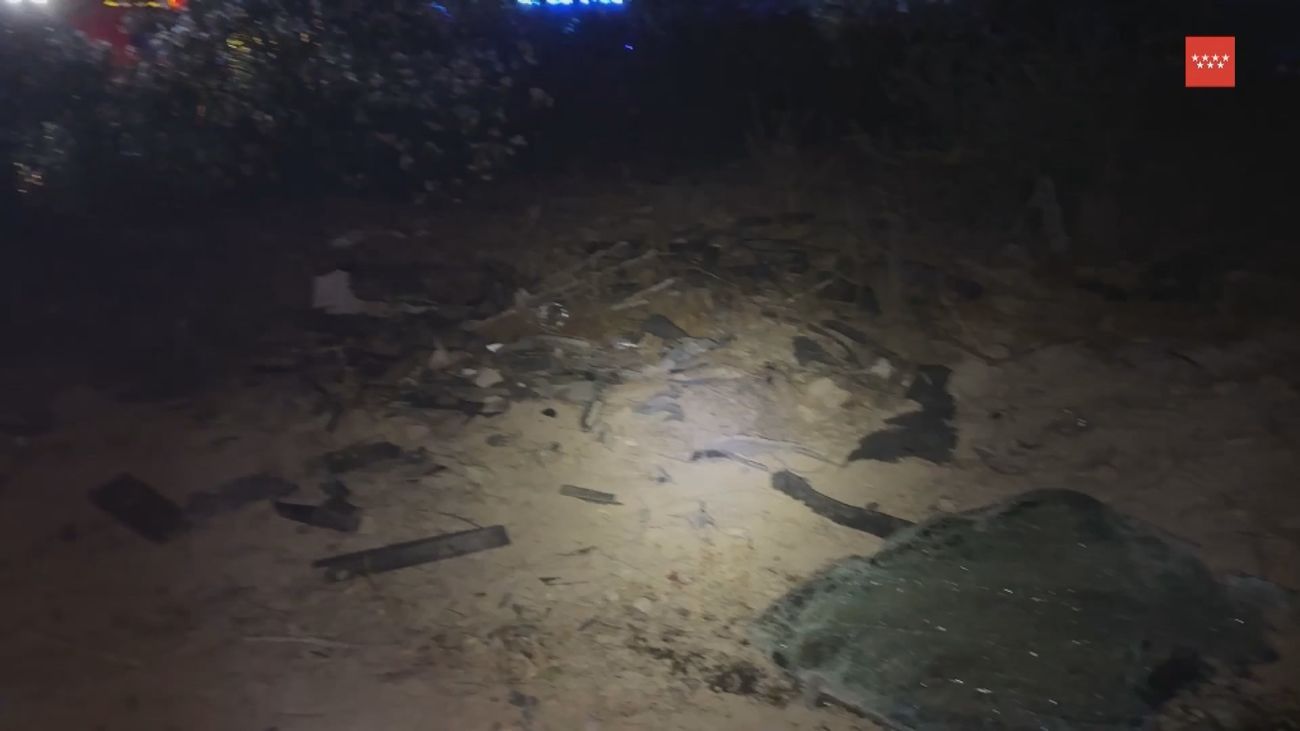 Accidente de tráfico en San Martín de la Vega