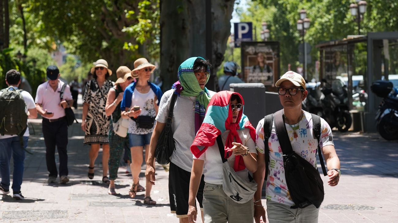 Turistas extranjeros