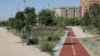 Finalizan las obras de remodelación de 40.000 metros cuadrados en un parque del Ensanche de Vallecas
