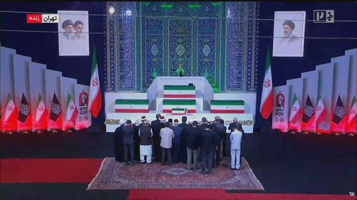 Irán despide al líder supremo Alí Jameneí en Teherán cuatro meses después de su muerte