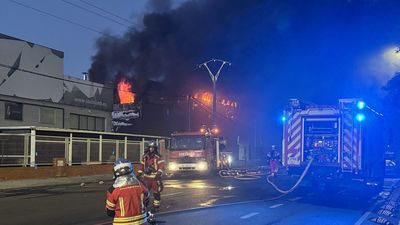 Estabilizado un incendio sin heridos declarado en una nave de Leganés